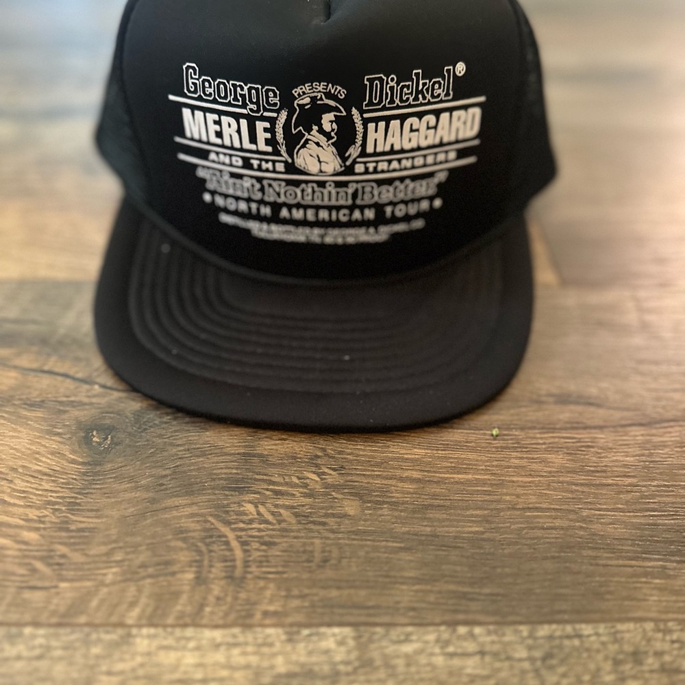 Black George Dickel Trucker Hat